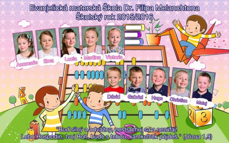 školský rok 2015/2016