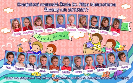 školský rok 2016/2017