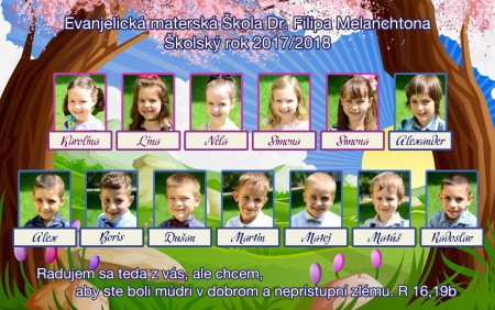 školský rok 2017/2018